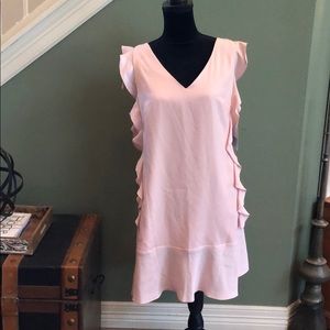 Nwt size 12 CeCe pale pink sleeveless dress